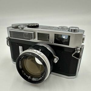 動作品 Canon キヤノン MODEL 7 フィルムカメラ レンジファインダー レンズ 50mm 1:1.4 中古品 現状品 ジャンク 