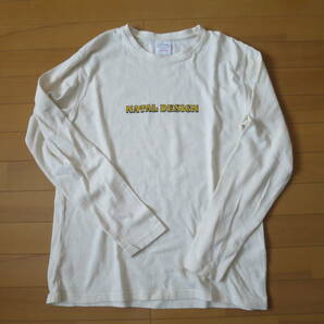 NATAL DESIGN × GO OUT10周年記念HEMP LONG TEE （L)中古品。の画像2