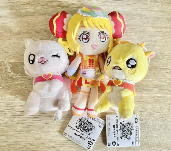 プリキュア　ぬいぐるみ　キュアヤムヤム　コメコメ　メンメン