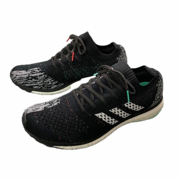 adidas アディダス ADIZERO ランニングシューズ boostソール 28.5㎝