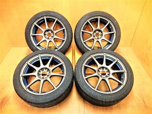 『送料無料』ウエッツスポーツ SA07 POTENZE 2020年 225/45R17 4本セット 17×7.5J 100×5 ET45 インプレッサ プリウス レガシィ 86 など