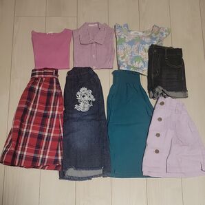 夏服まとめ売り110cm8着