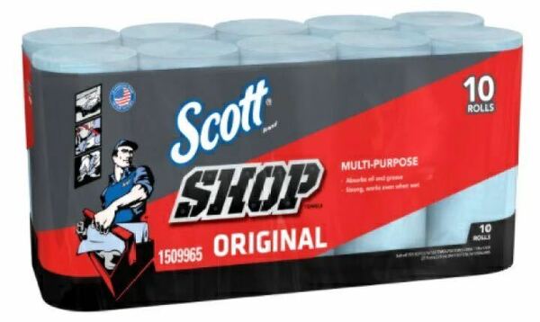 Scott スコットショップタオル 10本入り(55枚×10ロール)　コストコ ペーパータオル