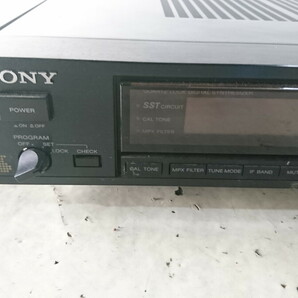 a4-038 ■SONY ソニー FM ステレオ FM-AMチューナー ST-S333ESXⅡ ジャンク オーディオ機器の画像2