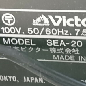 a4-193 ■Victor SEA-20 GRAPHIC EQUALIZER ビクター グラフィックイコライザー オーディオ機器の画像7
