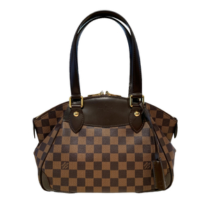 ルイ・ヴィトン LOUIS VUITTON ヴェローナPM N41117 ダミエ・キャンバス ハンドバッグ レディース 中古