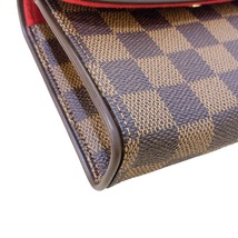 ルイ・ヴィトン LOUIS VUITTON ポシェット・フロラン N51857 ダミエ レディース 中古_画像8