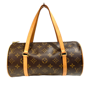 ルイ・ヴィトン LOUIS VUITTON パピヨンPM M51386 モノグラム モノグラム・キャンバス/レザー ハンドバッグ レディース 中古