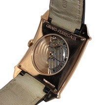 ジラール・ペルゴ GIRARD PERREGAUX ヴィンテージ 1945 XXL 25880-52-721-BB6A ホワイト K18PG/革ベルト 腕時計 メンズ 中古_画像8