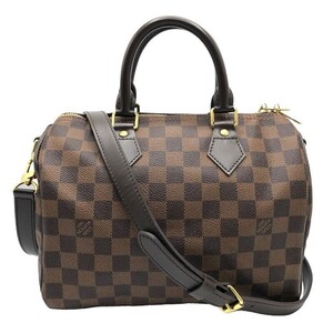 Louis Vuitton Louis Vuitton Speedy Bandriere 25 M41181 Brown Damier Canvas Bag Bagd