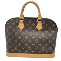 ルイ・ヴィトン LOUIS VUITTON アルマ M51130 ブラウン モノグラム・キャンバス ハンドバッグ レディース 中古_画像1