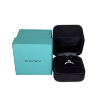 ティファニー TIFFANY＆CO ソリティアリング Pt950プラチナ ダイヤモンド ジュエリー 中古_画像5