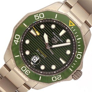 タグ・ホイヤー TAG HEUER アクアレーサー プロフェッショナル300 WBP208B グリーン 腕時計 メンズ 中古