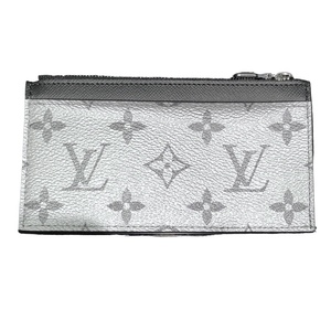 ルイ・ヴィトン LOUIS VUITTON コインカード/ホルダー シルバー ノワール タイガラマ コインケース メンズ 中古