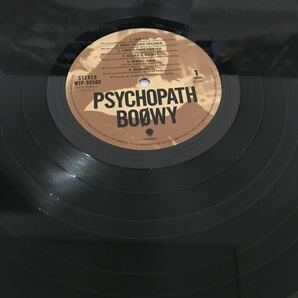 boowy レコード 2枚セット JUST A HERO PSYCHOPATH ジャスト ア ヒーロー サイコパス 未使用 LP の画像4