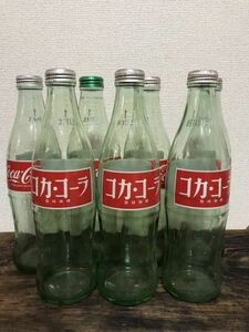 昭和レトロ コカ コーラ 1リットル 空瓶　当時物 古道具　ビンテージ　アンティーク　