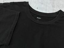 WTAPS ブラック 黒 Tシャツ 半袖 インナー シンプル L ダブルタップス　　ネイバーフッド neighborhood 裏原 フラグメント 柳9459_画像5