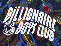 新品 BILLIONAIRE BOYS CLUB ペイズリー柄 総柄 Tシャツ　　ビリオネアボーイズクラブ 半袖 ビッグロゴ デカロゴ オーバープリント 柳9525_画像8