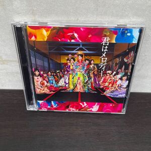 中古　CD&DVD AKB48/ 君はメロディ　CD+DVD TYPE A