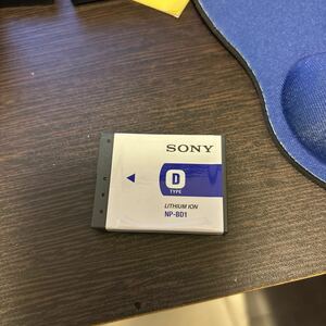 【送料無料】SONY ソニー 【純正品】 バッテリー NP-BD1　＃１