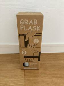 グラブフラスク　GRAB FLASK 500ml ステンレス型携帯用まほうびん　ホワイト　魔法瓶　保冷　水筒　オルゴ株式会社