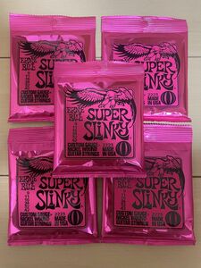 ERNIE BALL アーニーボール #2223 エレキ弦 SUPER SLINKY 5セット