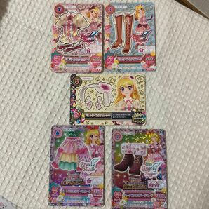 アイカツカード　いちご5枚セット