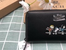 COACH コーチ 財布 長財布 プレゼント 贈り物 レザー ウォレット メンズ レディース 新品未使用 ブランド ロゴ シグネチャー C213_画像2