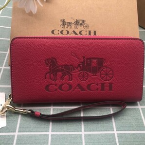 コーチ 財布 長財布 COACH 新品 ロゴ 贈り物 アウトレット品 シグネチャー レザー ズック ウォレット プレゼント ブランド ギフト C330