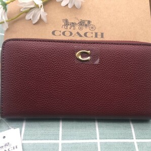 COACH 長財布 コーチ 財布 プレゼント 贈り物 新品未使用 ブランド ロゴ レザー ウォレット シグネチャー ギフト レディース メンズ C071