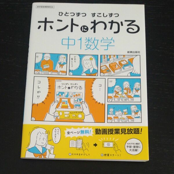 ひとつずつ　すこしすつ　ホントにわかる　中1数学　