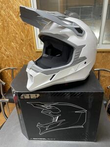 509 helmet season off special price! Tactical 2.0 White white 2XL unused goods new goods snowmobile last liquidation price!