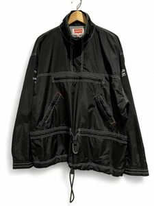 90s Levi's リーバイス Nylon Anorak Jacket ナイロン アノラック ジャケット Lサイズ ブラック