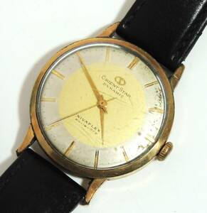 * ORIENT STAR DYNAMIC NIVAFLEX Orient Star 11 stone hand winding wristwatch K14 GOLDFILLED operation goods secondhand goods storage goods ③