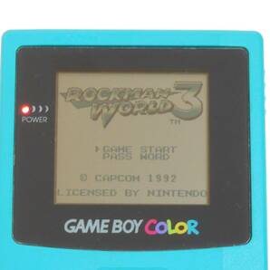□ 任天堂 Nintendo GAME BOY COLOR/ゲームボーイカラー GAME BOY pocket/ゲームボーイポケット ブルー ブラック ジャンク 中古品 ④の画像4