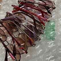 中古　サングラス　20本　まとめ売り　メガネフレーム　金属フレーム　眼鏡　めがね　ジャンク【A3】_画像9