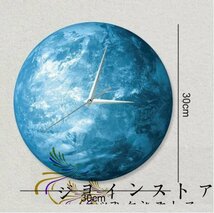 新品 掛け時計 壁掛け時計 置き時計 月/ムーン調 インテリア 夜光ウォールクロック_画像3