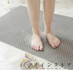  bath mat bathroom mat kitchen mat toilet pool bath wash place mat slip prevention large size 60×120cm gray 