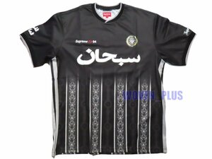 Lサイズ Supreme 21 S/S Week 5 Arabic Logo Soccer Jersey Black アラビック ロゴ サッカー ジャージー ブラック Box シュプリーム