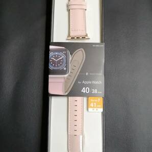 エレコム Apple Watch ハイブリッドレザーバンド 40 / 38 mm アップルウォッチ バンド ピンク　AW-40BDLHVPN 4549550207270