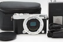 ＜＜別売ケース付き！！＞＞【美品】NIKON ニコン ミラーレス一眼 Nikon1 J5 ボディ シルバー J5SL #LE2024314_画像1