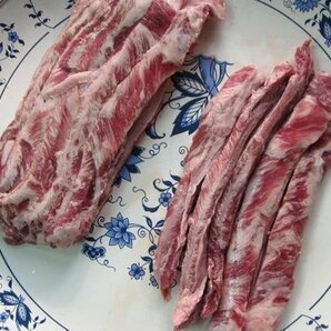 超高級肉「イベリコ リブフィンガー770g」（中落ちカルビ Rib finger）...そのままステーキをどうぞの画像3