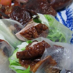 宮廷料理「北京ダック-4パック」8人前、調理済み!! 高級の鴨（アヒル）料理...柔らか!!の画像10