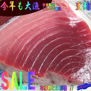 ホボ中トロ「赤身+天身 306g」黒まぐろ、脂のってます。