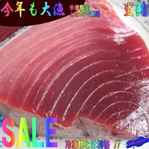 ホボ中トロ「赤身+天身 317g」黒まぐろ、脂のってます。の画像1