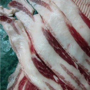 【最高峰】豚肉の王様「イベリコ/バラ1kg」スライス2mm、本場スペイン産の画像2