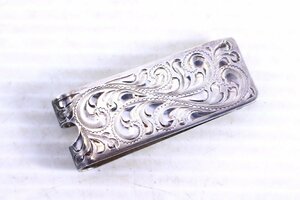 *FUNNYfa knee money clip hand en gray b. tongs . clip silver [10919640]