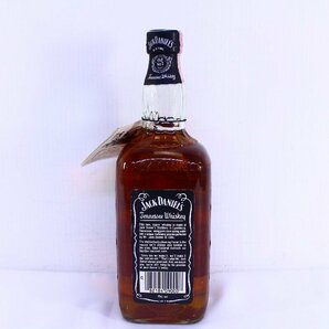 ●【未開栓】JACK DANIEL'S/ジャックダニエル 750ml 45% ブラック Old No.7 ウイスキー お酒 アルコール 古酒 箱付き【10932083】の画像3