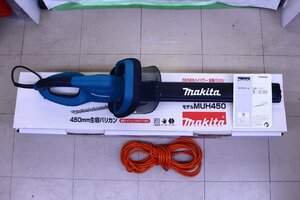 ●【美品】makita/マキタ MUH450 生垣バリカン 剪定 刈り込み ガーデニング 芝刈り 園芸工具 電動工具【10932731】