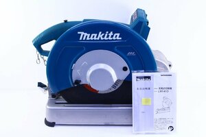 ●makita マキタ LW141D 充電式切断機 36V 18V×2 355mm 鉄工用 コードレス 電動工具 説明書付き【10895623】